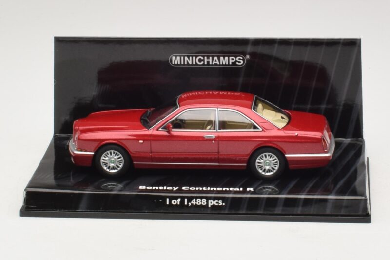 Bentley Continental R レッドメタリック Minichamps 1:43 436139920 メタル