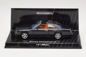 Bentley Continental SC ダークブルー Minichamps 1:43 436139990 メタル