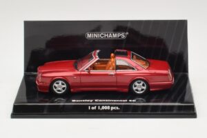 Bentley Continental SC レッドメタリック Minichamps 1:43 436139991 メタル