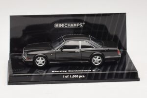 Bentley Continental T ブラック Minichamps 1:43 436139941 メタル