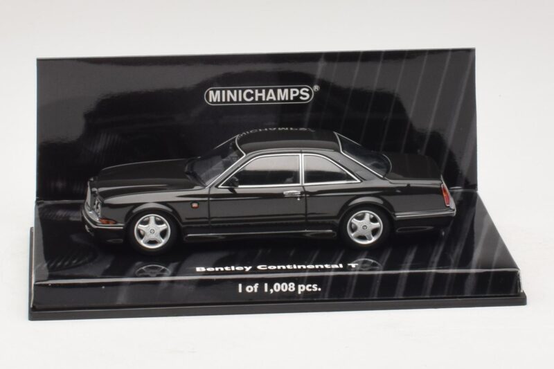 Bentley Continental T ブラック Minichamps 1:43 436139941 メタル