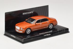 Bentley Mulsanne オレンジメタリック Minichamps 1:43 436139902 メタル - 画像 2/4