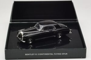 Bentley S1 Continental Flying Spur ブラック Minichamps 1:43 BL468 メタル - 画像 4/4