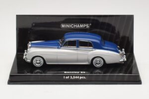Bentley S2 シルバーブルー Minichamps 1:43 436139950 メタル