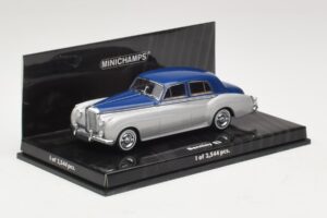 Bentley S2 シルバーブルー Minichamps 1:43 436139950 メタル - 画像 2/4