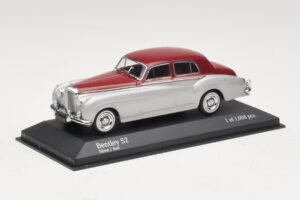 Bentley S2 シルバー レッド Minichamps 1:43 403139953 メタル - 画像 2/4