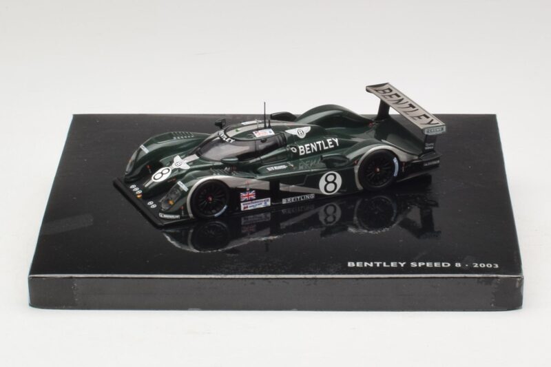 Bentley Speed 8 LMP900 #8 J. Herbert / D. Brabham / M. Blundell 24 Hours of Le Mans 2003 Minichamps 1:43 BL364 メタル