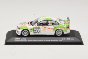 BMW 320i E46 #233 A. Priaulx / J. Muller Schubert Motorsport VLN Nurburgring 2005 Minichamps 1:43 400052433 メタル
