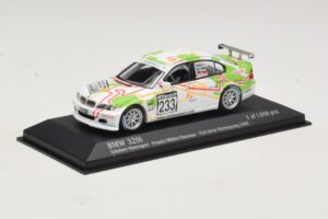 BMW 320i E46 #233 A. Priaulx / J. Muller Schubert Motorsport VLN Nurburgring 2005 Minichamps 1:43 400052433 メタル - 画像 2/4