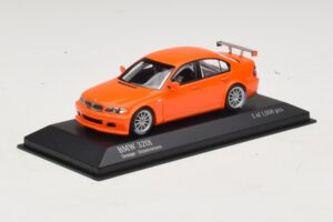 BMW 320i E46 ストリートバージョン オレンジ Minichamps 1:43 400052400 メタル - 画像 2/4