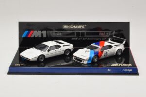 BMW M1 25周年記念セット Minichamps 1:43 402025025 メタル