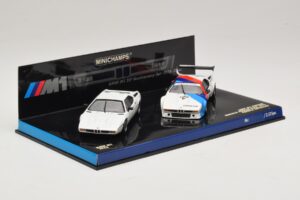 BMW M1 25周年記念セット Minichamps 1:43 402025025 メタル - 画像 2/4