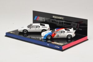BMW M1 25周年記念セット Minichamps 1:43 402025025 メタル - 画像 3/4