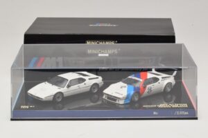 BMW M1 25周年記念セット Minichamps 1:43 402025025 メタル - 画像 4/4