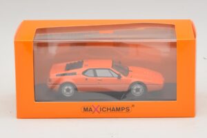 BMW M1 オレンジ Maxichamps 1:43 940025020 メタル - 画像 4/4