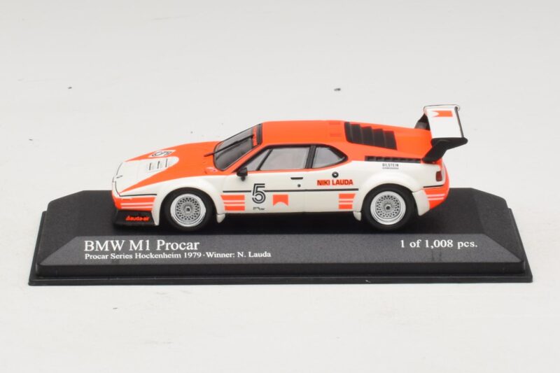 BMW M1 Procar #5 N. Lauda Procar Series 1979 Minichamps 1:43 430792595 メタル