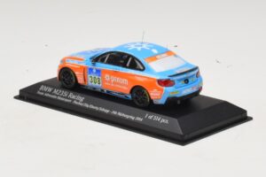 BMW M235i Team Adrenalin #308 Fischer / Zils 24 Hours of Nurburgring 2014 Minichamps 1:43 437142408 メタル - 画像 3/4