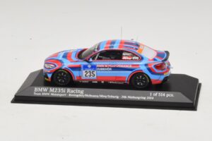 BMW M235i Team BMW Motorsport #235 Bovigdon 24 Hours of Nurburgring 2014 Minichamps 1:43 437142435 メタル