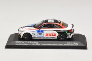 BMW M235i Team Mathol #315 24 Hours of Nurburgring 2014 Minichamps 1:43 437142415 メタル