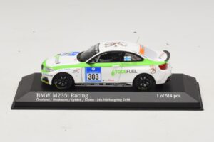 BMW M235i ToolFuel #303 Krohn 24 Hours of Nurburgring 2014 Minichamps 1:43 437142403 メタル