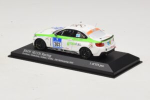 BMW M235i ToolFuel #303 Krohn 24 Hours of Nurburgring 2014 Minichamps 1:43 437142403 メタル - 画像 3/4