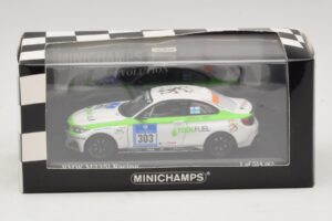 BMW M235i ToolFuel #303 Krohn 24 Hours of Nurburgring 2014 Minichamps 1:43 437142403 メタル - 画像 4/4