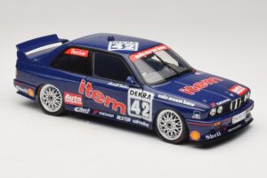 BMW M3 E30 Auto Maass #42 H. Becker DTM 1992 Minichamps 1:18 180922042 メタル - 画像 6/8