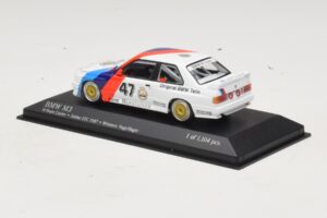 BMW M3 E30 M-Team Linder #47 Vogt / Herger Winners ETC Zolder 1987 Minichamps 1:43 430872047 メタル - 画像 3/4