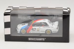 BMW M3 E30 M-Team Linder #47 Vogt / Herger Winners ETC Zolder 1987 Minichamps 1:43 430872047 メタル - 画像 4/4