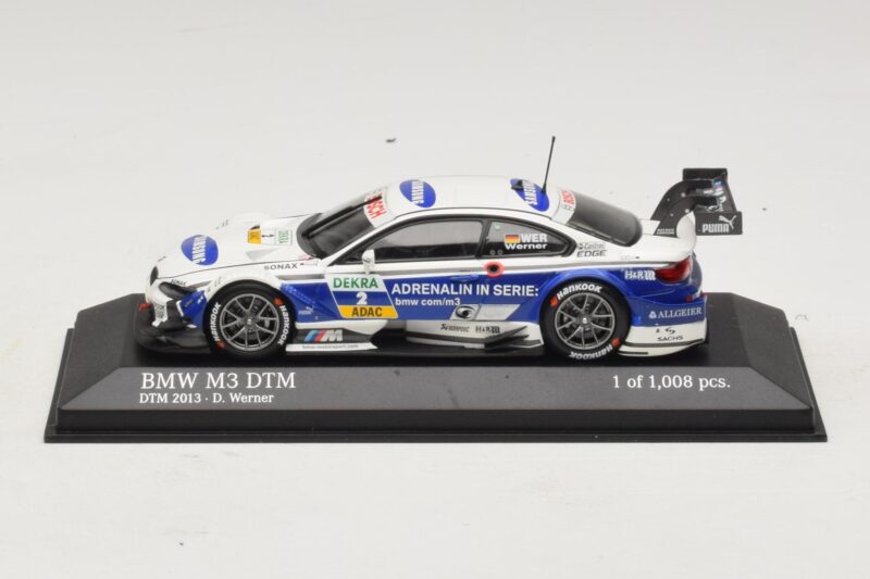BMW M3 E92 DTM #2 D. Werner BMW Team Schnitzer DTM 2013 Minichamps 1:43 410132202 メタル