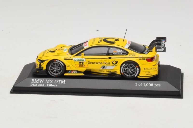 BMW M3 E92 DTM #22 T. Glock BMW Team MTEK DTM 2013 Minichamps 1:43 410132222 メタル