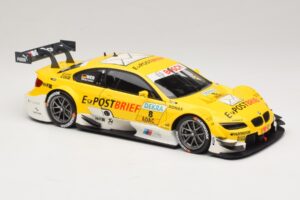 BMW M3 E92 DTM #8 D. Werner BMW Team Schnitzer 2012 Minichamps 1:18 100122208 メタル - 画像 6/8