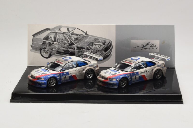 BMW M3 GTR Schnitzer Motorsport J. Müller / D. Müller / H-J. Stuck / P. Lamy Nürburgring 24 Hours ウィナーエディションセット 2004 Minicham