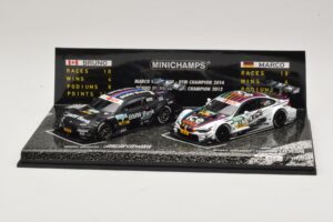 BMW M3 & M4 DTM Champions Set B. Spengler / M. Wittmann 2012 & 2014 Minichamps 1:43 412020723 メタル