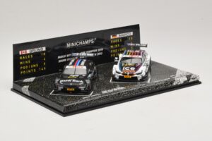 BMW M3 & M4 DTM Champions Set B. Spengler / M. Wittmann 2012 & 2014 Minichamps 1:43 412020723 メタル - 画像 2/5