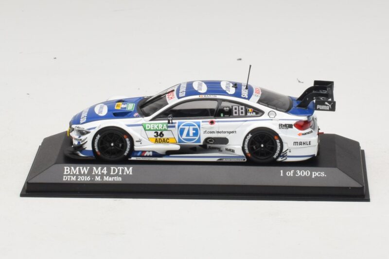 BMW M4 F82 DTM #36 M. Martin BMW Team RBM DTM 2016 Minichamps 1:43 410162436 メタル