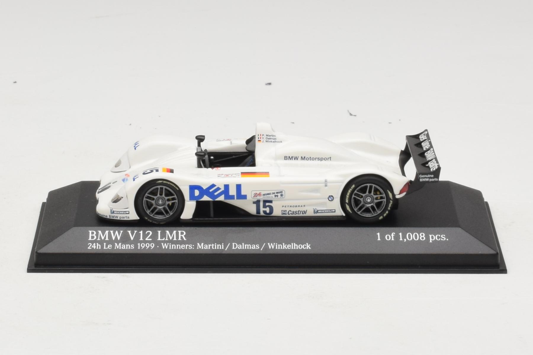 BMW V12 LMR Minichamps 1/43 ルマン1999優勝15号車