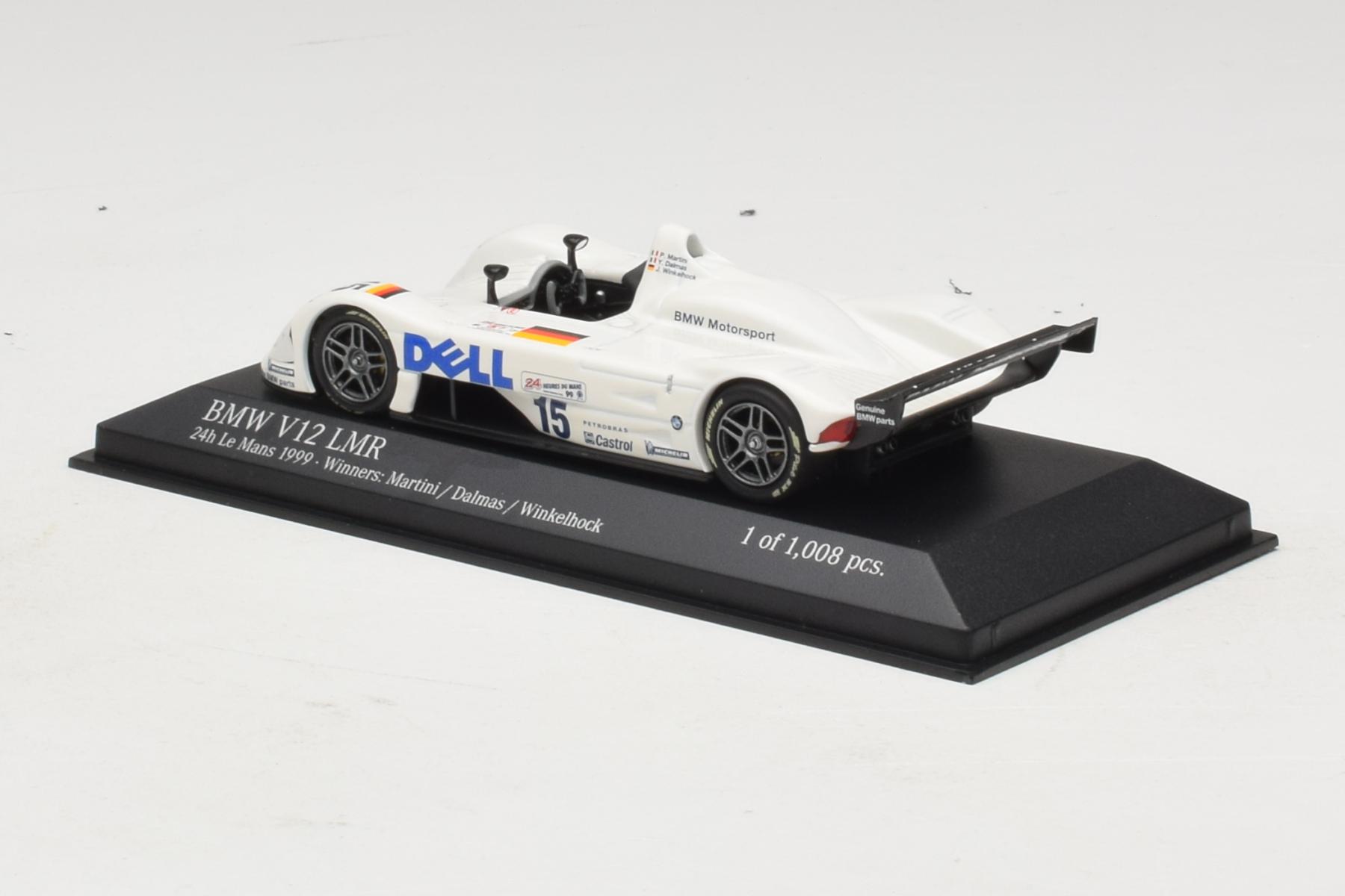 BMW V12 LMR Minichamps 1/43 ルマン1999優勝15号車