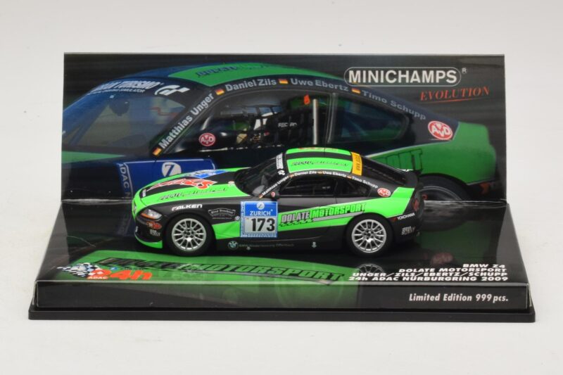 BMW Z4 Dolate Motorsport #173 24 Hours of Nürburgring 2009 Minichamps 1:43 437092773 メタル