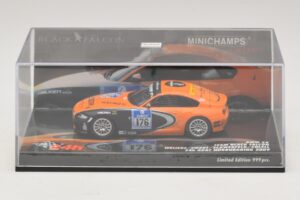 BMW Z4 GT3 Black Falcon #176 24 Hours of Nürburgring 2009 Minichamps 1:43 437092776 メタル - 画像 4/5