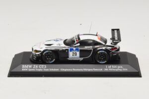 BMW Z4 GT3 BMW Sports Trophy #20 Klingmann / Baumann 24 Hours of Nurburgring 2014 Minichamps 1:43 437142030 メタル