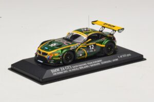 BMW Z4 GT3 Saudi Falcons #12 Al Faisal / Binladen 24 Hours of Dubai 2013 Minichamps 1:43 437132412 メタル - 画像 2/4