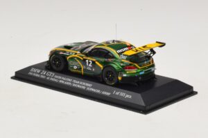 BMW Z4 GT3 Saudi Falcons #12 Al Faisal / Binladen 24 Hours of Dubai 2013 Minichamps 1:43 437132412 メタル - 画像 3/4