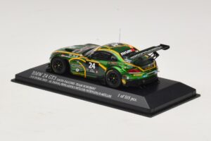 BMW Z4 GT3 Saudi Falcons #24 Al Faisal / Binladen 24 Hours of Dubai 2013 Minichamps 1:43 437132424 メタル - 画像 3/4