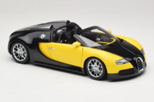 Bugatti Veyron Grand Sport Black Lemon Minichamps 1:18 100110831 メタル - 画像 6/8