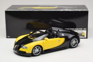 Bugatti Veyron Grand Sport Black Lemon Minichamps 1:18 100110831 メタル - 画像 8/8