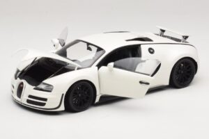 Bugatti Veyron Super Sport ホワイト Minichamps 1:18 100110844 メタル - 画像 2/8