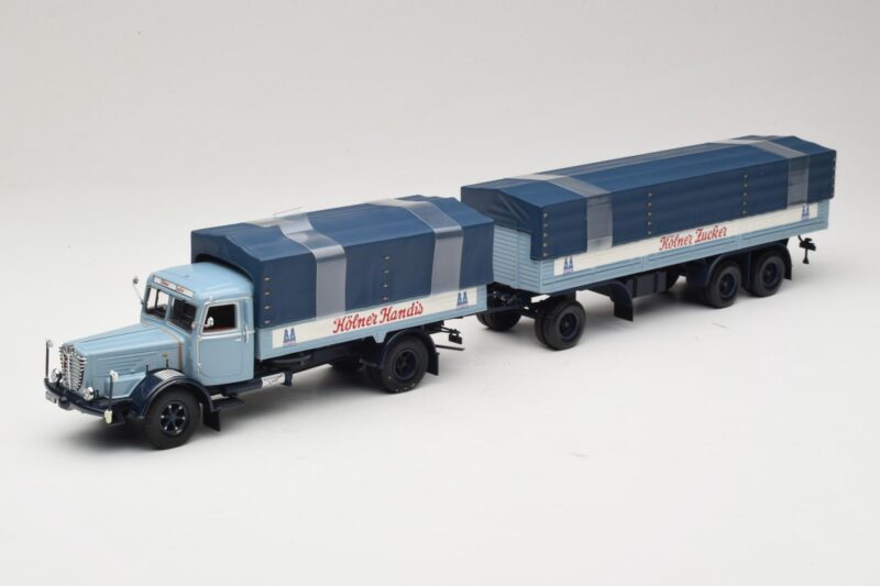 Bussing 8000S13 Pritschenzug Kölner Zucker Minichamps 1:43 499079920 メタル