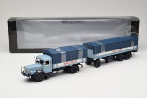 Bussing 8000S13 Pritschenzug Kölner Zucker Minichamps 1:43 499079920 メタル - 画像 5/5