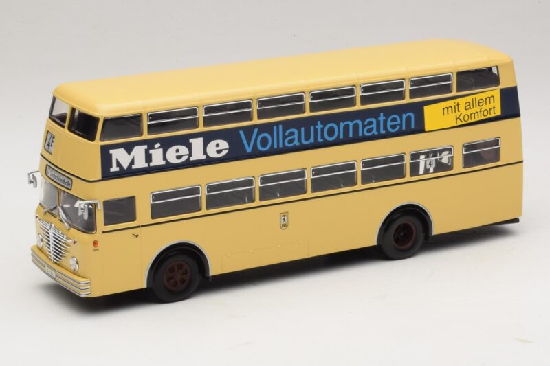Bussing D2U Heckturen Miele Minichamps 1:43 439071086 メタル